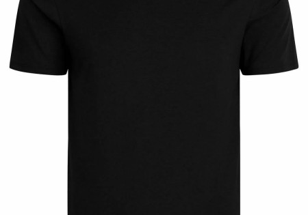 Urban Quest Bamboo Basic Heren T-Shirt Zwart